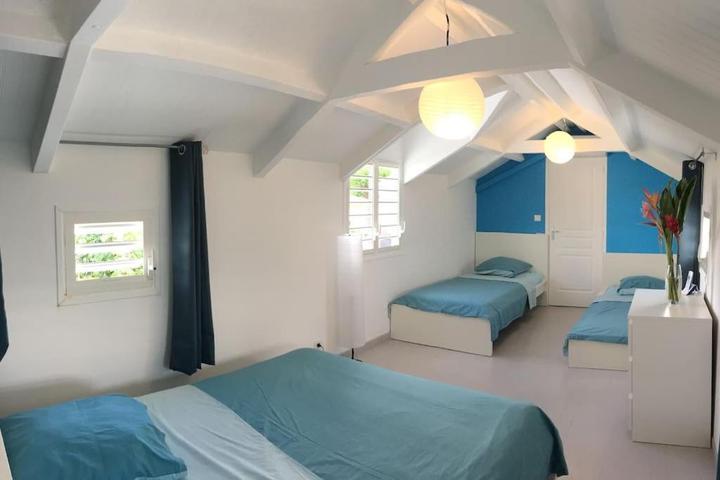 Villa Ti Bleu Caraibes 8 Personnes A St Francois Saint-Francois  Exterior foto