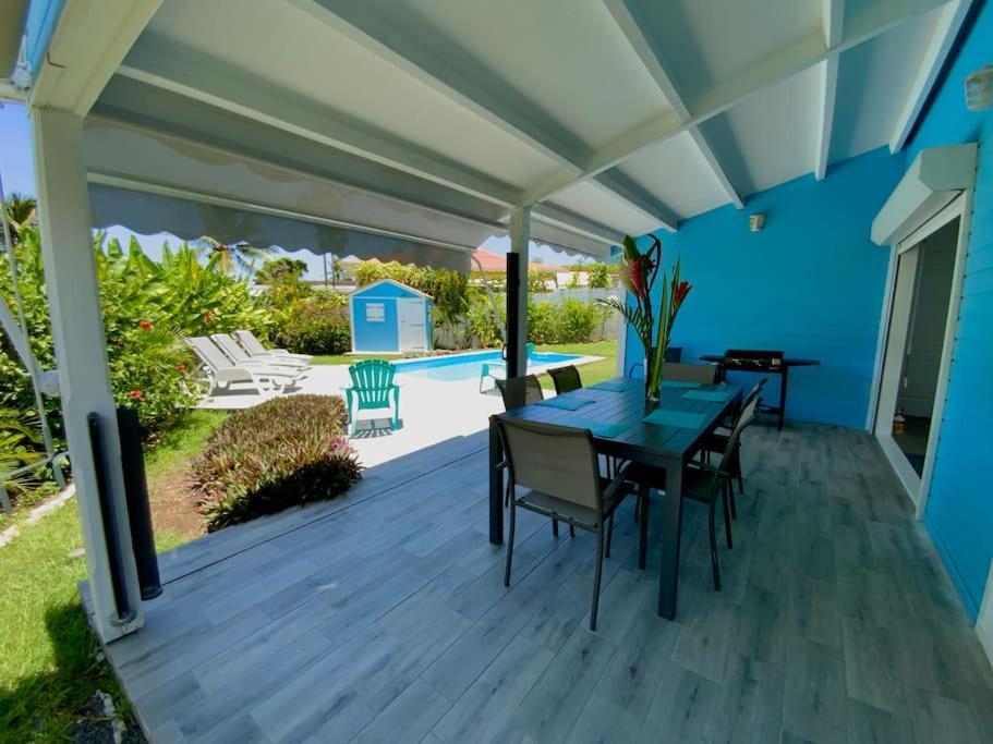 Villa Ti Bleu Caraibes 8 Personnes A St Francois Saint-Francois  Exterior foto