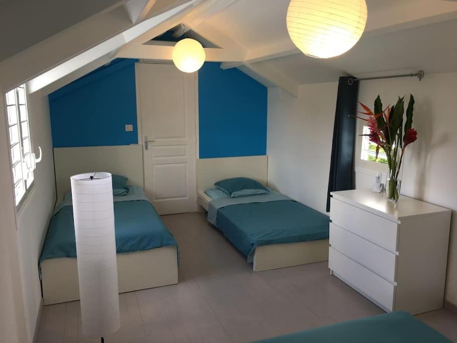 Villa Ti Bleu Caraibes 8 Personnes A St Francois Saint-Francois  Exterior foto